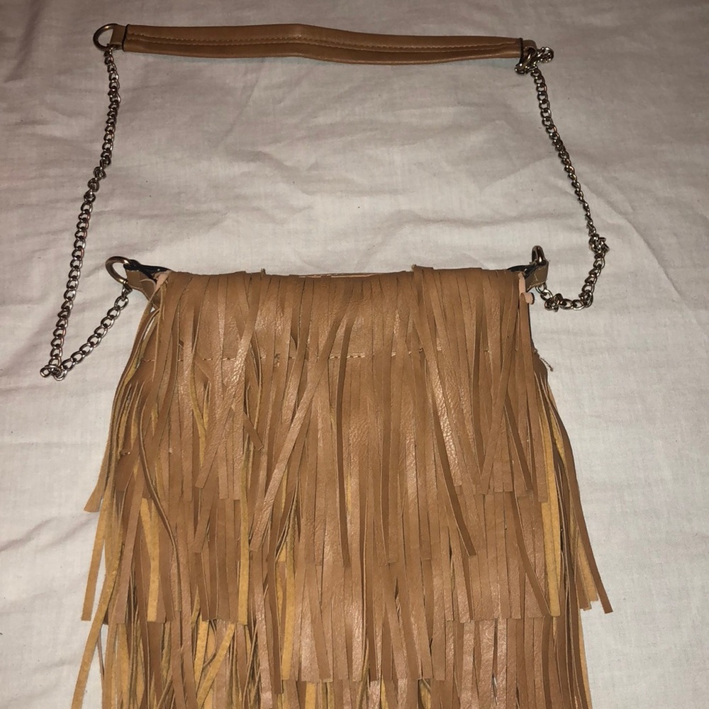 Fringe satchel